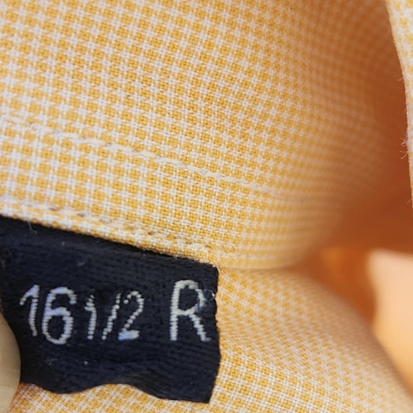 Burberry London Shirt Men’s 16 1/2 R Extra Large Tangerine Imported Cotton USA - Picture 11 of 12